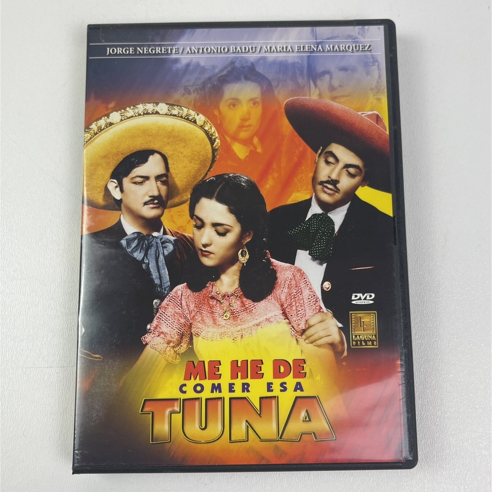 Me He De Comer Esa Tuna DVD Jorge Negrete Maria Elena Marquez Antonio Badu